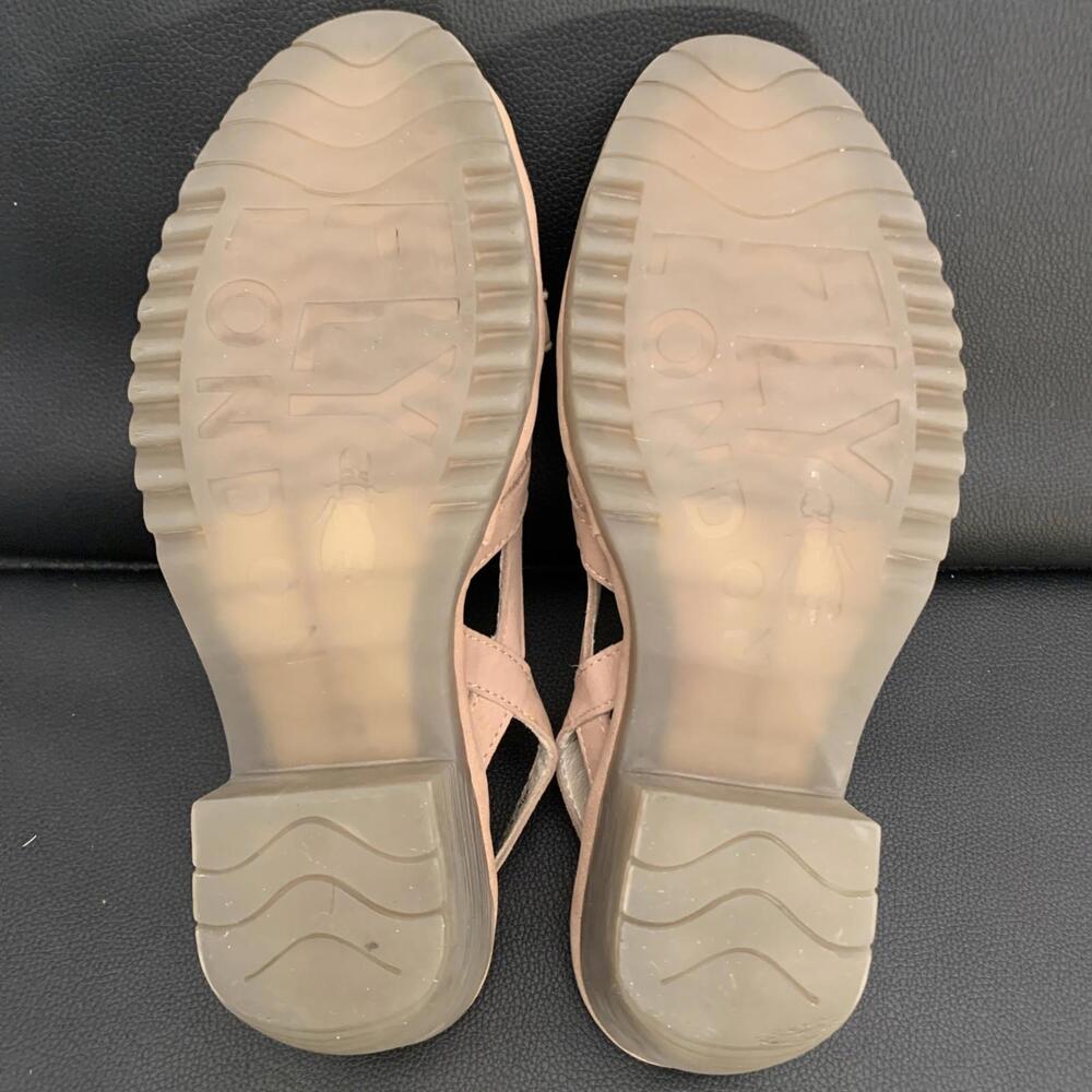 FLY London Leather Sandals Women's EU 41, US 10 - Picture 8 of 10